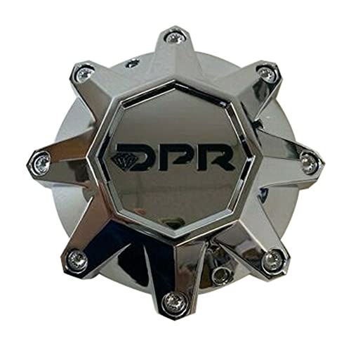 DPR Wheels DPR-8-CAP LG1401-10 Chrome Wheel Center Cap replacement wheel center cap part DPR-8-CAP