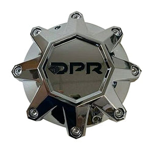 DPR Wheels DPR-8-CAP LG1401-10 Chrome Wheel Center Cap
