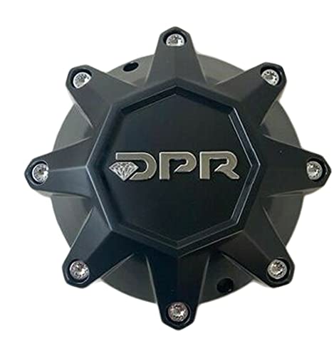 DPR Wheels DPR-8-CAP LG1401-10 Matte Black Center Cap replacement wheel center cap part DPR-8-CAP