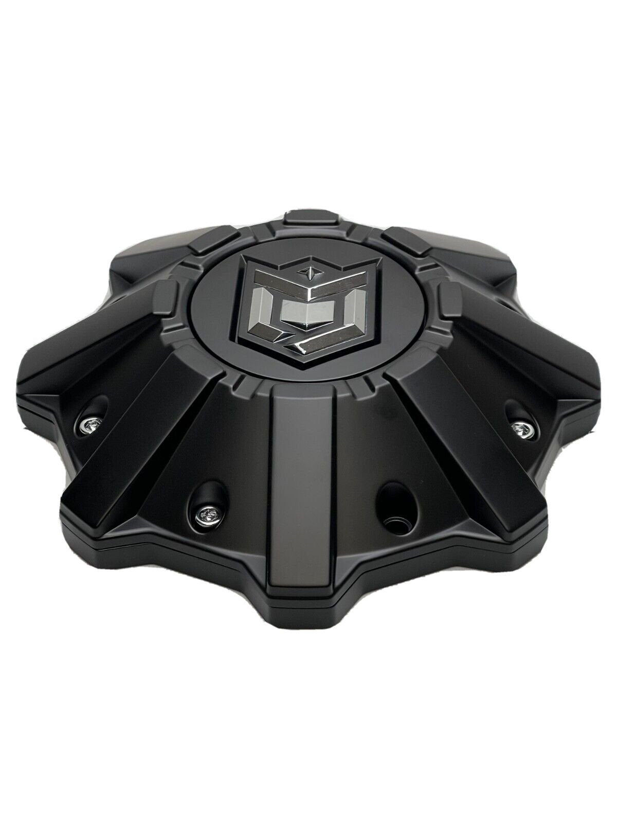 Dropstars Matte Black Wheel Center Cap With Spacer 6056B212 S1209-08 1284C61 wheel center cap additional view 2