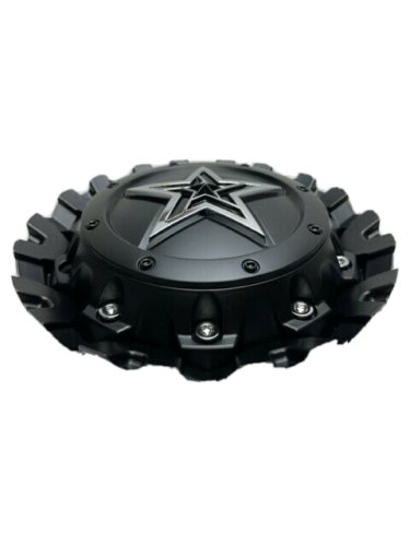 Dropstars Satin Black Short Wheel Center Cap 6032K138 6032L215 6032B183H wheel center cap additional view 2