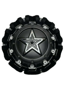 Dropstars Satin Black Short Wheel Center Cap 6032K138 6032L216 - Wheel Center Caps