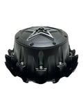 Dropstars Satin Black Tall Wheel Center Cap 6032K138 6032L216 - Wheel Center Caps