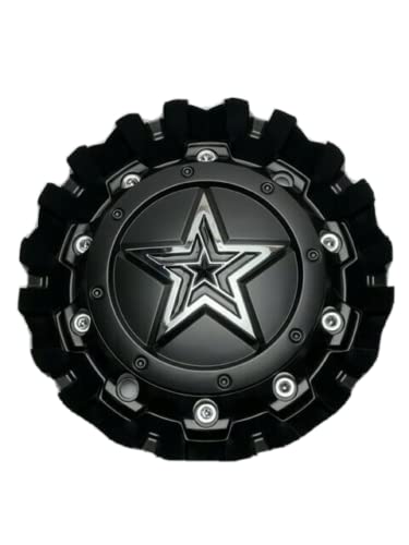 Dropstars Satin Black Wheel Center Cap 6032K138 6032L2012 - Wheel Center Caps