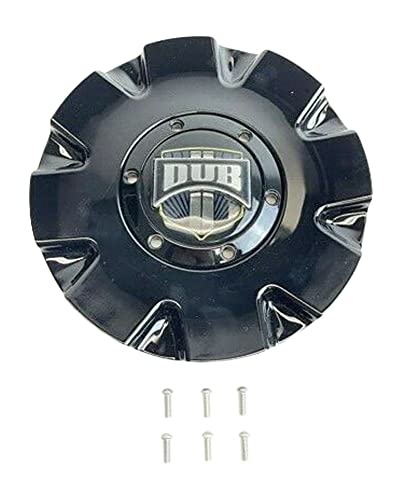 Dub Gloss Black Wheel Center Cap with Screws