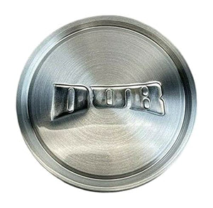 Dub Machined Silver Push in Wheel Center Cap