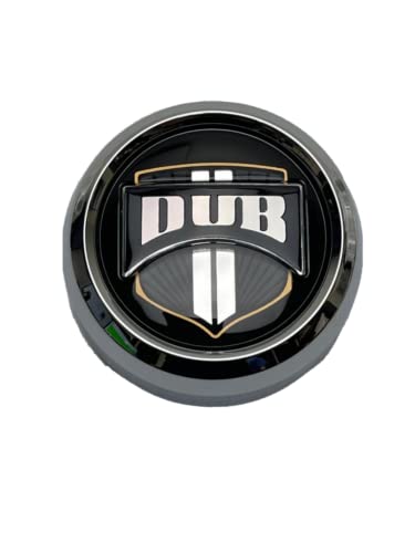 Dub Wheels 1003-08-04 Push in Chrome Wheel Center Cap replacement wheel center cap part 1003-08-04