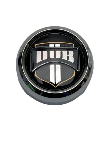 Dub Wheels 1003-08-04 Push in Chrome Wheel Center Cap - Wheel Center Caps