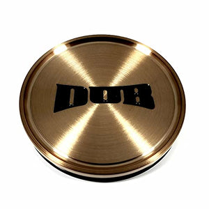 Dub Wheels 1015-09-04LRBRT Bronze Tint Snap in Center Cap - Wheel Center Caps