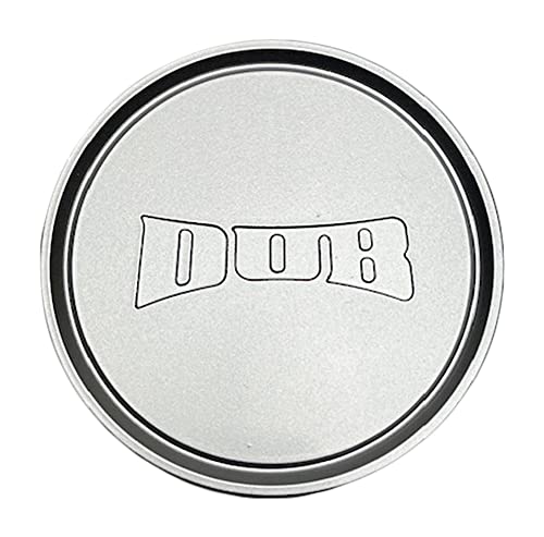 Dub Wheels 1015-09-04S Silver Snap in Center Cap - Wheel Center Caps