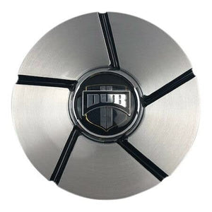 DUB Wheels Butta 32270-15RBL Black and Machined Wheel Center Cap - Wheel Center Caps