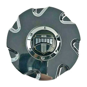 DUB Wheels C132 Directa CAP-S179L181A S179L85B Chrome Wheel Center Cap 26110-35 - Wheel Center Caps