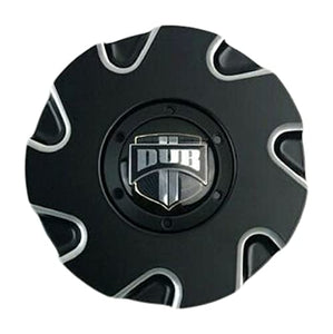 DUB Wheels Direct 26110-35BME Black and Milled Center Cap - Wheel Center Caps