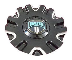 DUB Wheels Royalty 36410-15GB Gloss Black Center Cap - Wheel Center Caps