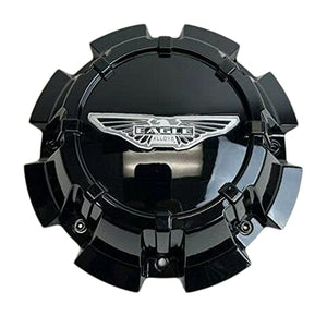 Eagle Alloys Gloss Black Wheel Center Cap 3278 - wheelcentercaps