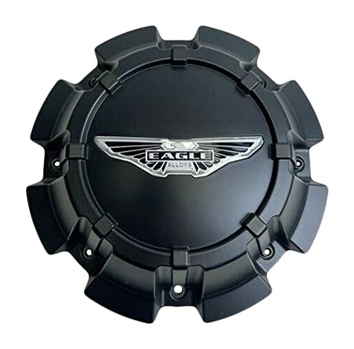 Eagle Alloys Matte Black Wheel Center Cap 3278 3278-08 replacement wheel center cap part 3278-08