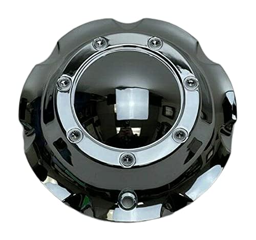 ECO 870 Chrome No Logo Wheel Center Cap CAP-870 F107-19 replacement wheel center cap part CAP-870
