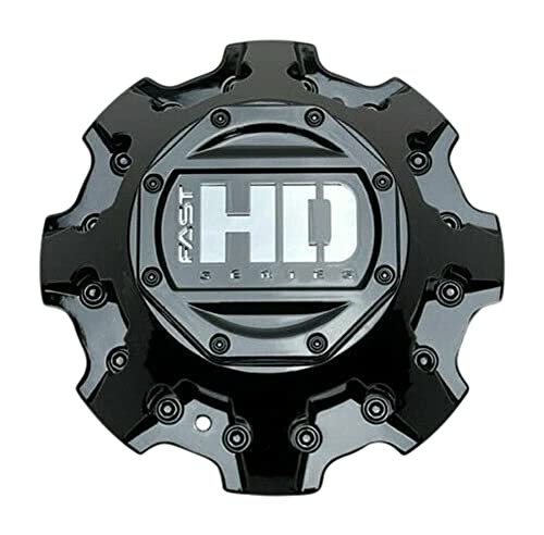Fast HD Ammo 8 Lug Gloss Black Wheel Center Cap F261 replacement wheel center cap part F261