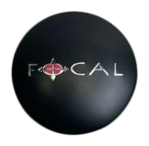 Focal Satin Black Snap in Wheel Center Cap 5A211880F-1 A89-9002SB replacement wheel center cap part 5A211880F-1