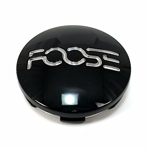 Foose Wheels 1001-13B 1001-13 Gloss Black 2.47" Center Cap replacement wheel center cap part 1001-13B