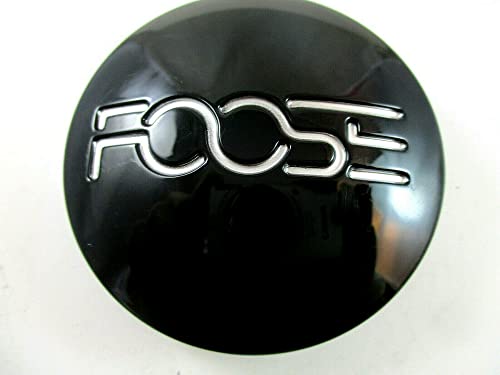 Foose Wheels 1003-41 1003-41GB Gloss Black Wheel Center Cap 2.70 Inch replacement wheel center cap part 1003-41