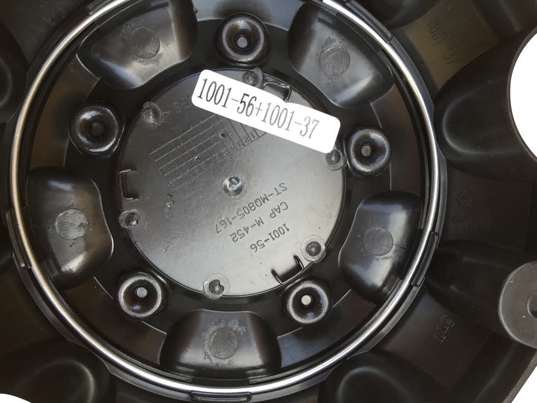 Fuel 1001-56B 1001-56+1001-37 Matte Black Center Cap 1001-56 wheel center cap additional view 2