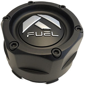 Fuel 1PC FUEL MT-BLK SNAP IN CAP 6X5.5(2.2"TALL) - 1003-45MB - Wheel Center Caps