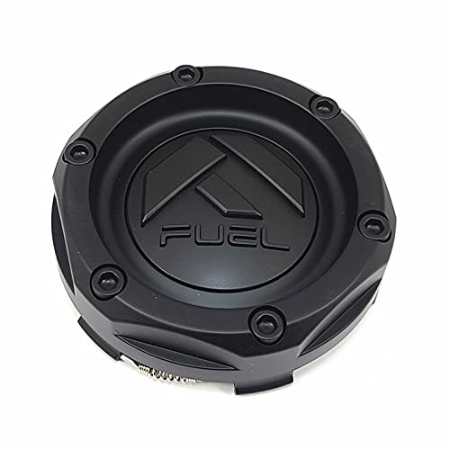 Fuel 2PC FUEL ALL MT-BLK SNAP IN CAP 6X5.5/5X150-1003-46MBMB - Wheel Center Caps