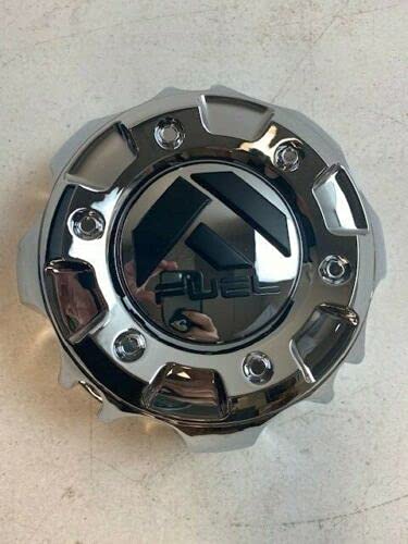 Fuel 2PC FUEL CHROME 18 CAP-SHORT - 1003-21 replacement wheel center cap part 1003-21