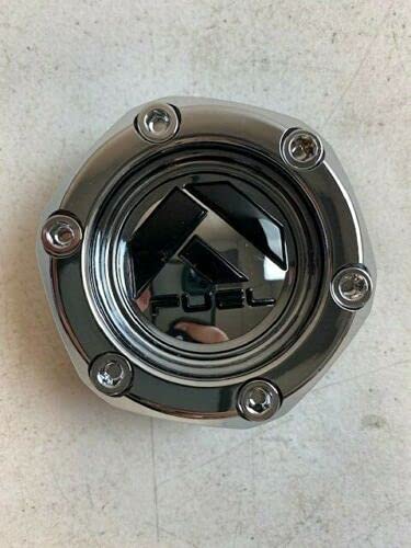 Fuel 2PC FUEL SNAP IN CAP 80.6 OD (CH/BLK) - 1003-44 replacement wheel center cap part 1003-44