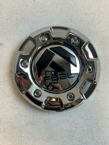 Fuel 2PC FUEL-TOP SECTION OF FUEL CAP-CHR/GB LOGO - 1001-58CEN-C-GL - Wheel Center Caps