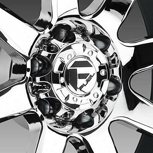 Fuel 2PC FUEL-TOP SECTION OF FUEL CAP-CHR/MB LOGO - 1001-58CEN-C replacement wheel center cap part 1001-58CEN-C