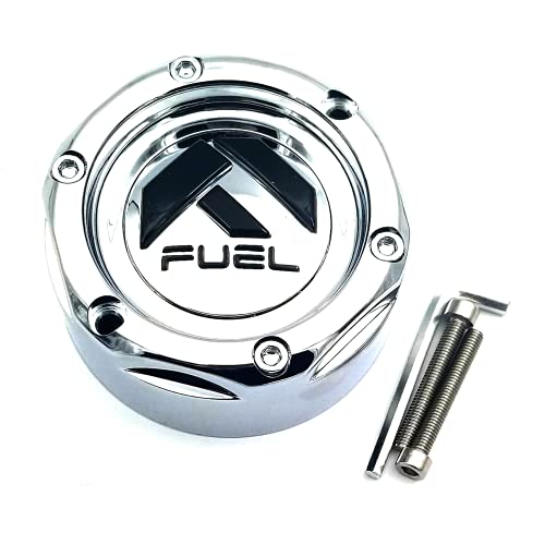 Fuel Forged Chrome Center Cap for 20"-28" 5/6/8/10 Lug FF01-FF12 Style Wheels 1003-42 replacement wheel center cap part 5/6/8/10