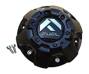 Fuel Gloss Black Center Cap 1002-50GB Cap M-776 - wheelcentercaps