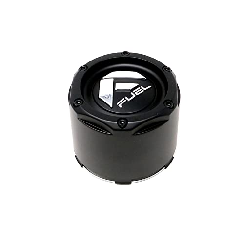 Fuel Matte Black Custom Wheel Center Caps Set Of One 1 1003 50Mb replacement wheel center cap part 50MB