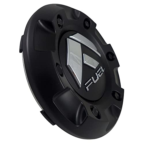 Fuel Mono FUEL BLACK DUALIE CAP-FRONT - 1002-43B - Wheel Center Caps