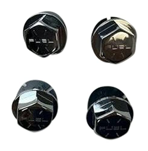 Fuel Off-Road 5150-16R Chrome Spoke Bolt 20 & 22 D531 Hostage Wheel Set of 4 replacement wheel center cap part 5150-16R