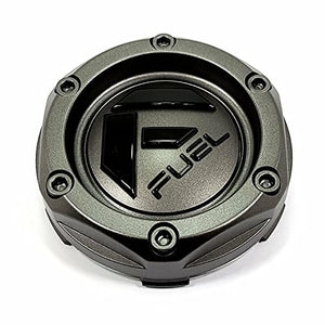 Fuel Off-Road Wheels Satin Graphite, Gray Wheel Center Hub Cap 6x135 D735 Warp 1003-70GDB - Wheel Center Caps