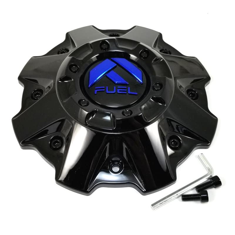 Fuel Off-Roads Black Center Cap 5/6L D715 Triton Triton Titan Stroke Stroke Neutron DC715 D581 D586 D588 D591 D609 D611 D612 D645 Stroke D691 replacement wheel center cap part D715