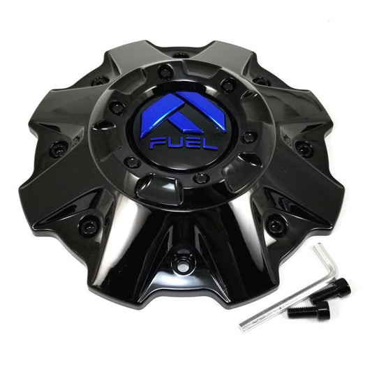 Fuel Off-Roads Black Center Cap 5/6L D715 Triton Triton Titan Stroke Stroke Neutron DC715 D581 D586 D588 D591 D609 D611 D612 D645 Stroke D691 replacement wheel center cap part D715