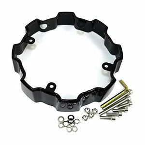 Fuel Offroad 1002-57GB Fuel Wheel Center Hub Cap RiserSpacer Gloss Black 8 1-12 1001-63GB - Wheel Center Caps