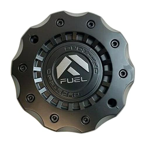 Fuel Offroad 1005-98GD Matte Black with Gun Metal Logo Wheel Center Cap replacement wheel center cap part 1005-98GD