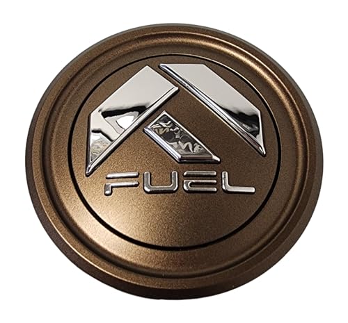 Fuel Offroad 1006-44ZDC Matte Bronze and Chrome Center Cap - Wheel Center Caps