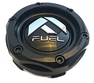 Fuel Offroad Gloss Black Wheel Center Cap (Qty 1) # 1003-46b - Wheel Center Caps