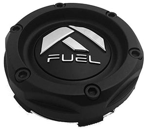 Fuel Offroad Matte Black Wheel Center Cap (Qty 1) # 1003-46mb - Wheel Center Caps