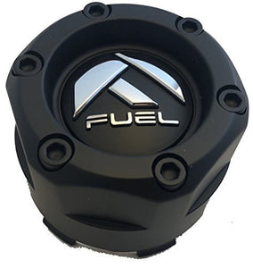 Fuel Offroad Matte Black Wheel Center Cap (Qty 1) # 1003-47MB - Wheel Center Caps