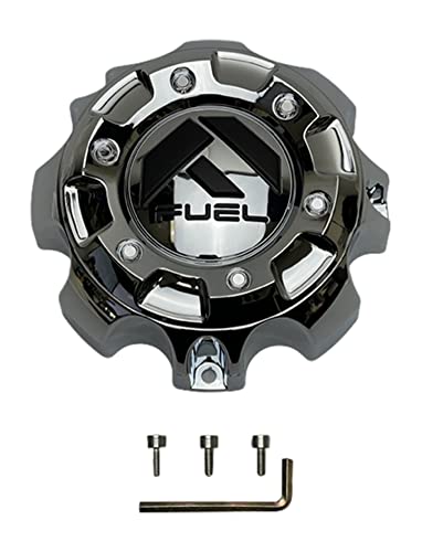 Fuel Offroad Wheels 1001-59 Chrome Wheel Center Cap Cap M-444 M-443 8 Lug - Wheel Center Caps