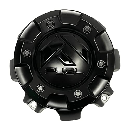 Fuel Offroad Wheels 1001-60BLD Matte Black Finish with Gloss Black Logo 8x170 replacement wheel center cap part 1001-60BLD