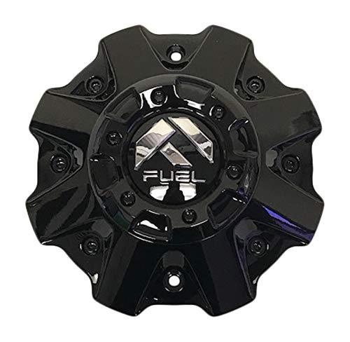 Fuel Offroad Wheels 1001-81GBR Gloss Black with Black Rivets Center Cap - wheelcentercaps