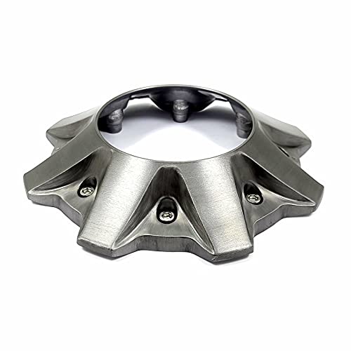 Fuel Offroad Wheels 1002-53FOELRT Open End Billet Center Cap 8 Lug replacement wheel center cap part 1002-53FOELRT